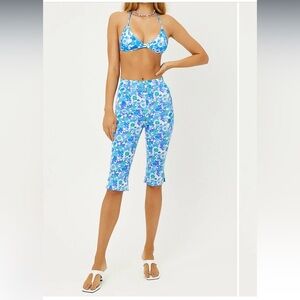 Murphy Floral Pedal Pusher Pants - L